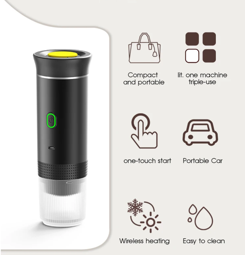 OnBrew™ – Portable Espresso Maker Anywhere