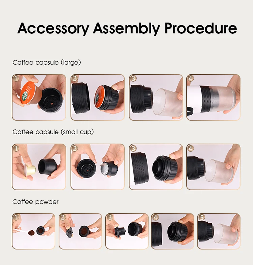 OnBrew™ – Portable Espresso Maker Anywhere